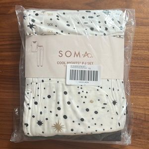 Soma cool nights pj set stargazer pattern